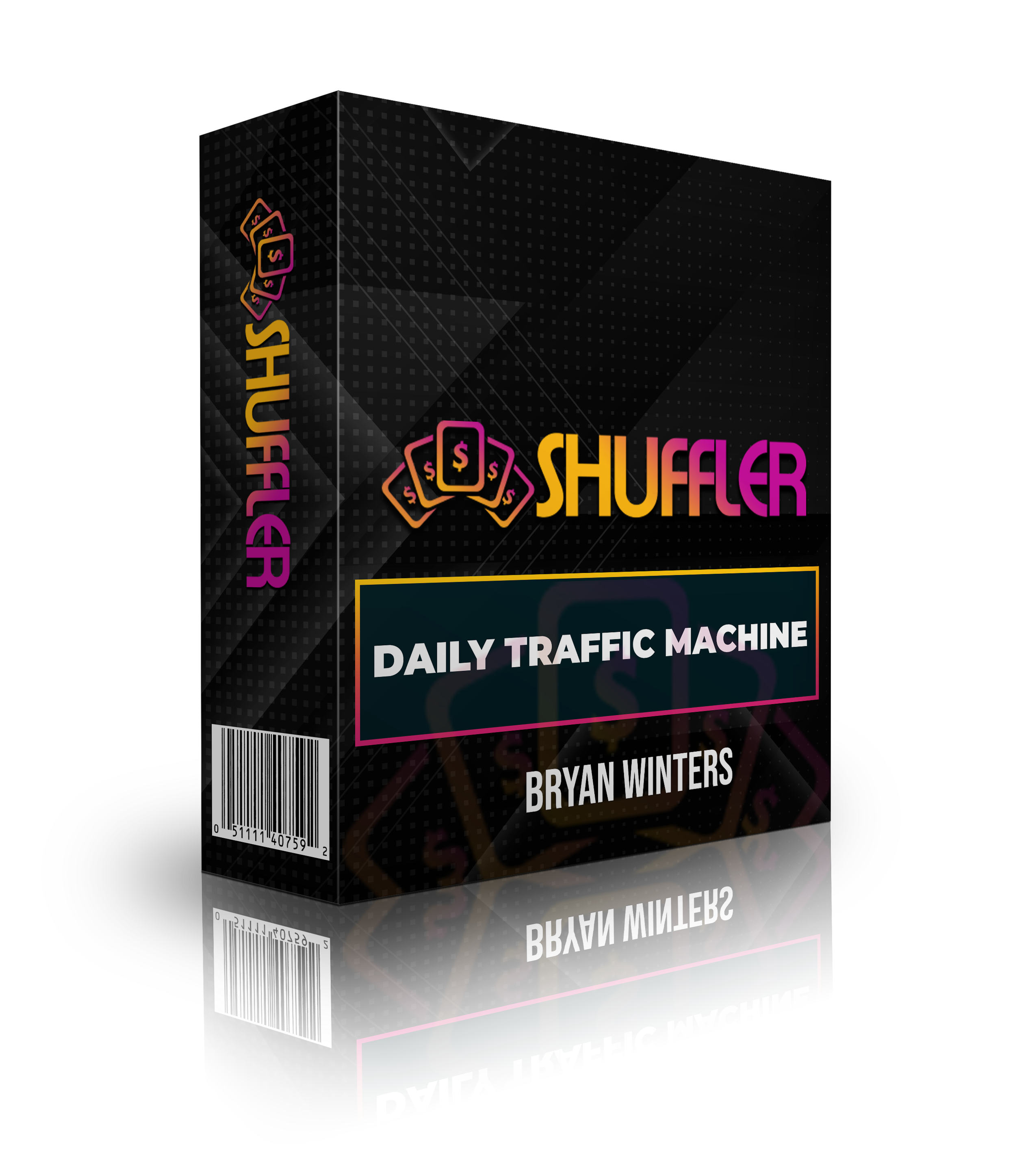 OTO 1 - SHUFFLER'S DAILY TRAFFIC MACHINE - $97 With $67 Downsell. "Daily Traffic Machine" unlocks true autopilot traffic - guaranteed visitors delivered 24-7 into users' SHUFFLER funnels..