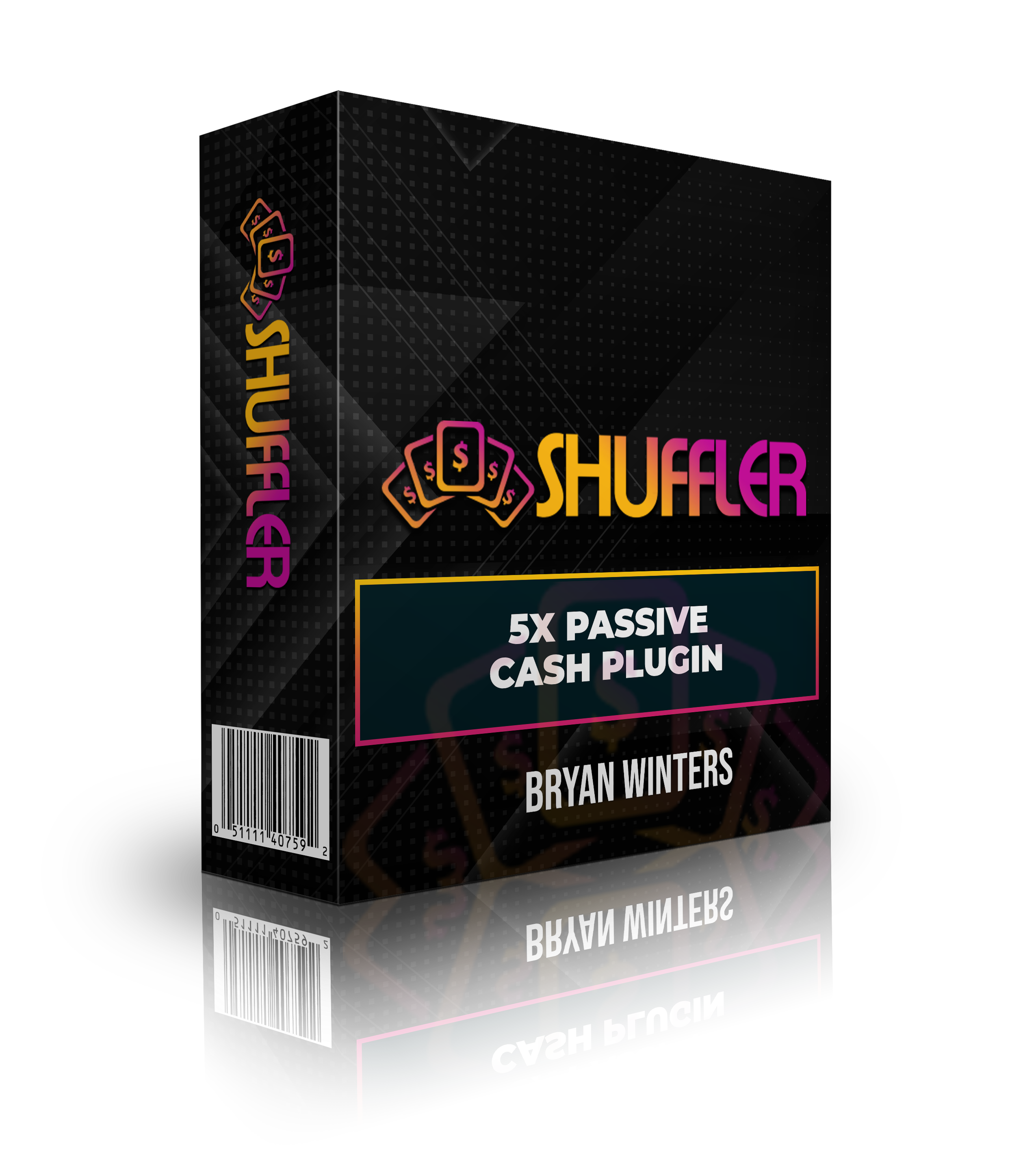OTO 4 - SHUFFLER'S 5X PASSIVE CASH PLUGIN - $97 With $67 Downsell. Our "5X Passive Cash Plugin" virtually guarantees its takers more income with SHUFFLER... We've placed FIVE 6-figure affiliate offers inside all SHUFFLER back offices (which will quickly become thousands of pages).. Our system automatically rotates our app users' affiliate links for these 5 offers across all SHUFFLER accounts, to result in literal autopilot traffic and commissions